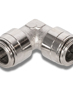 Elbow nickel f/hose PA 10mm